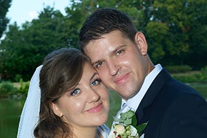 Rita és Viktor esküvői fotója